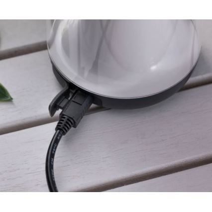 Paulmann 94267 - LED/1,3W IP44 Utomhus ljusreglerad lampa CUPULINO 5V 2000 mAh
