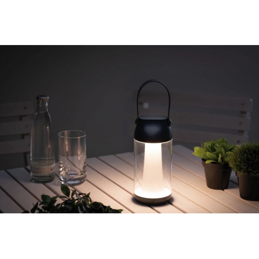 Paulmann 94267 - LED/1,3W IP44 Utomhus ljusreglerad lampa CUPULINO 5V 2000 mAh