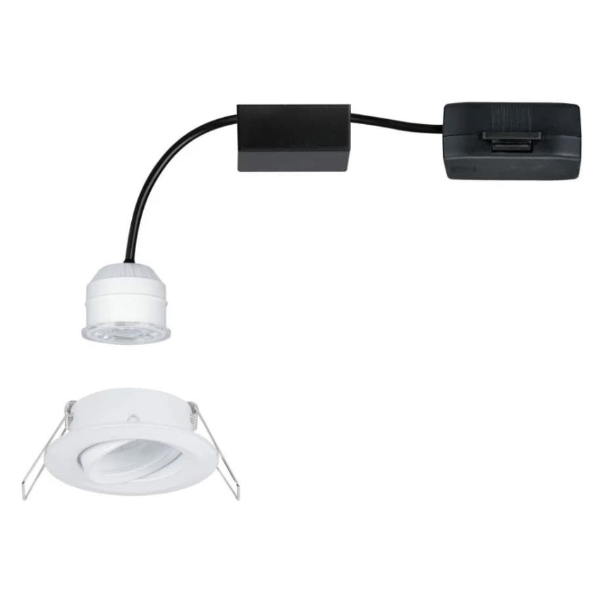 Paulmann 94292 - LED/4W IP23 Badrum infälld lampa COIN 230V