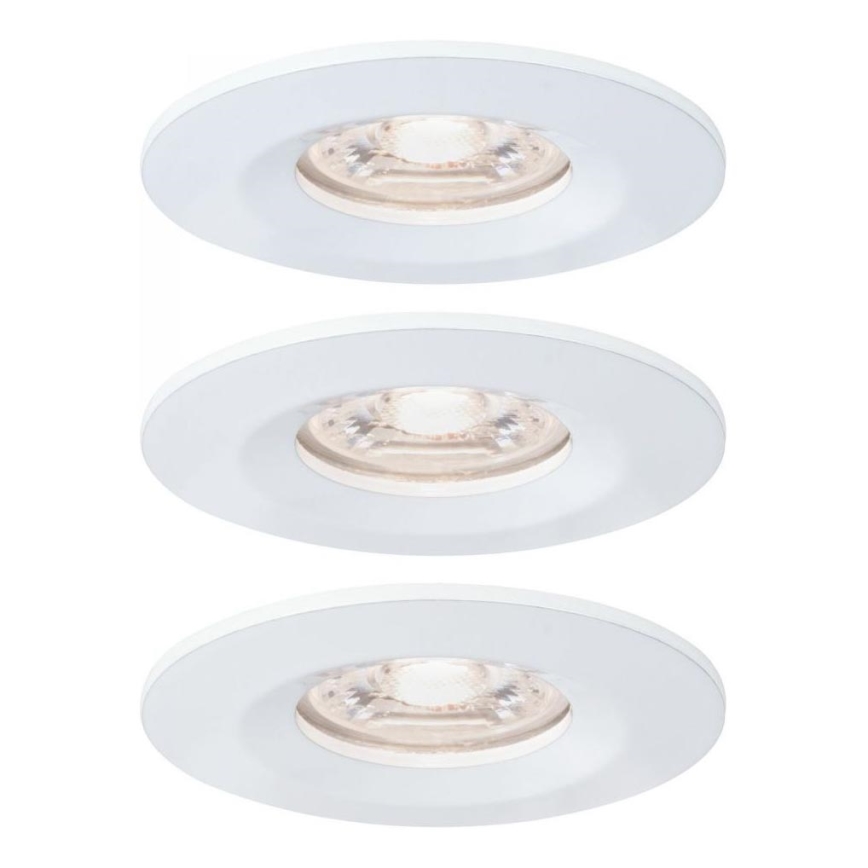 Paulmann 94299 - KIT 3xLED/4W IP44 Badrum infälld lampa NOVA 230V