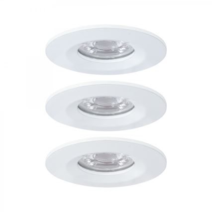 Paulmann 94299 - KIT 3xLED/4W IP44 Badrum infälld lampa NOVA 230V