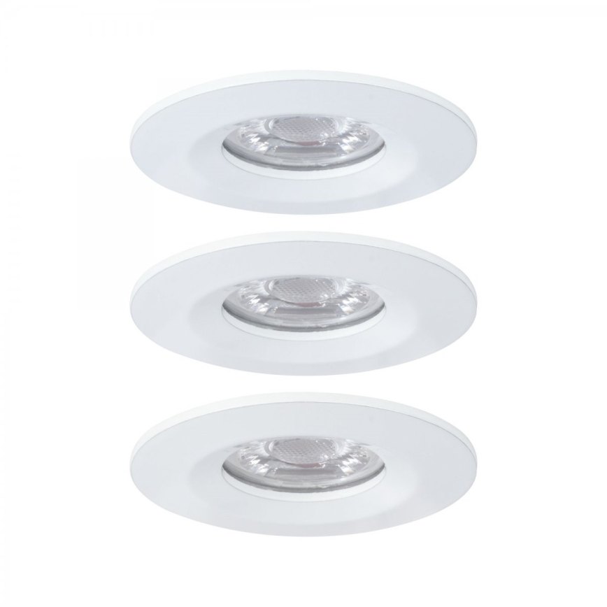 Paulmann 94299 - KIT 3xLED/4W IP44 Badrum infälld lampa NOVA 230V