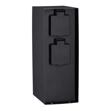 Paulmann 94313 - Kolumn med eluttag för utomhusbruk RIO 4Z SCHUKO 230V IP44