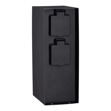 Paulmann 94314 - Utomhusuttagskolonn med timer 2Z SCHUKO