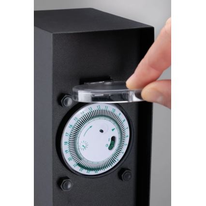 Paulmann 94314 - Utomhusuttagskolonn med timer 2Z SCHUKO