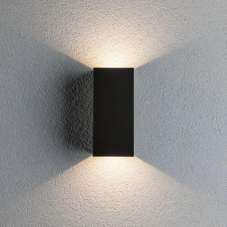 Paulmann 94325 - 2xLED/6,5W IP44 Vägglampa för utomhusbruk FLAME 230V