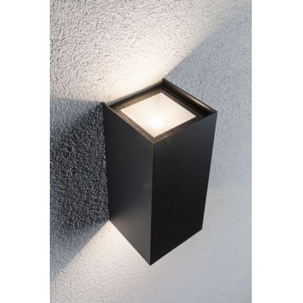 Paulmann 94325 - 2xLED/6,5W IP44 Vägglampa för utomhusbruk FLAME 230V