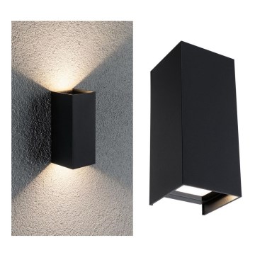 Paulmann 94326 - 2xLED/2,8W IP44 Utomhus Väggbelysning FLAME 230V