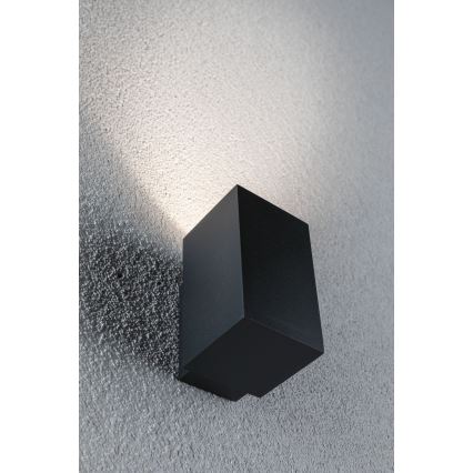 Paulmann 94327 - LED/3,8W IP44 Utomhus Väggbelysning FLAME 230V antracit
