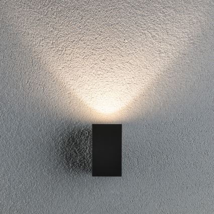 Paulmann 94327 - LED/3,8W IP44 Utomhus Väggbelysning FLAME 230V antracit