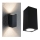 Paulmann 94328 - 2xLED/2,8W IP44 Utomhus Väggbelysning FLAME 230V antracit