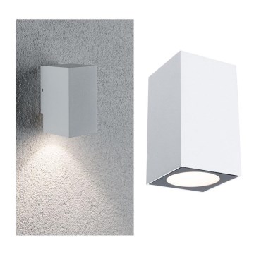 Paulmann 94329 - LED/3,8W IP44 Utomhus Väggbelysning FLAME 230V vit