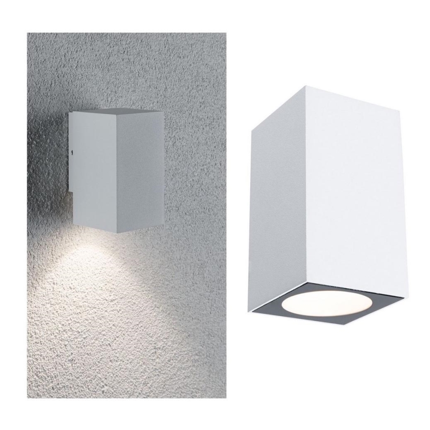 Paulmann 94329 - LED/3,8W IP44 Utomhus Väggbelysning FLAME 230V vit