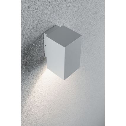 Paulmann 94329 - LED/3,8W IP44 Utomhus Väggbelysning FLAME 230V vit