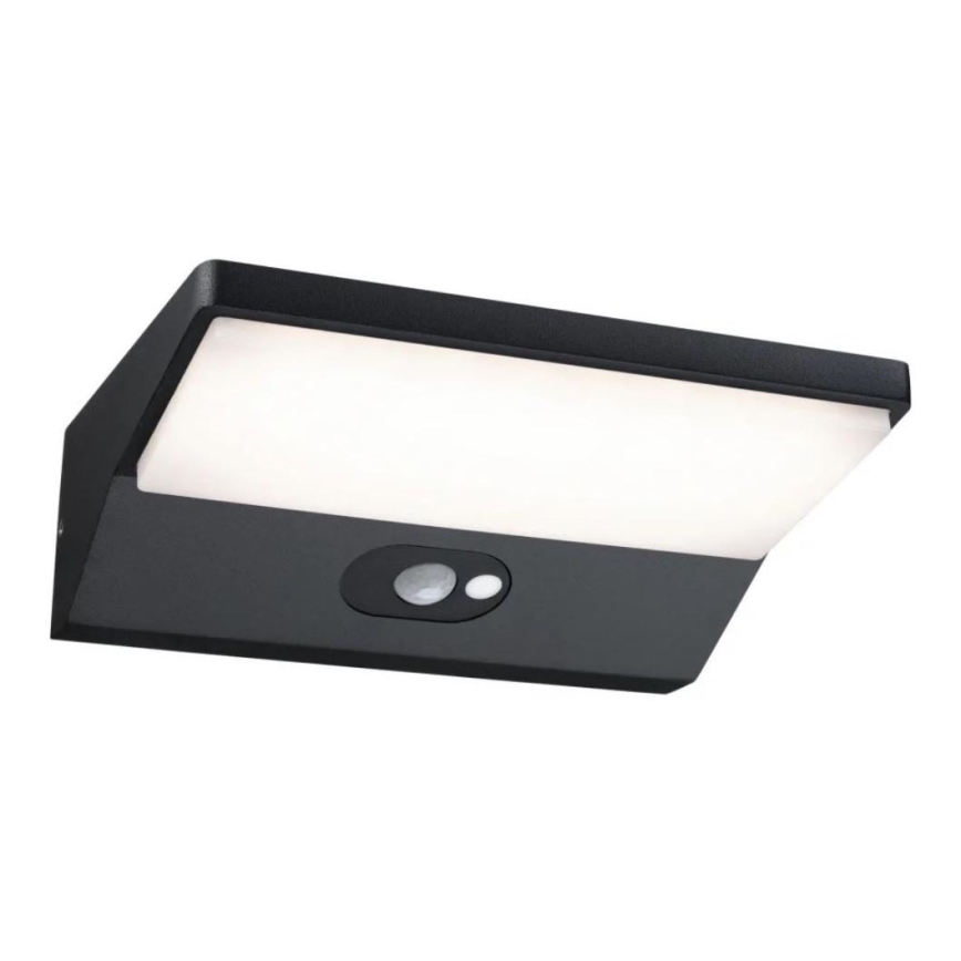 Paulmann 94333 - LED/7,4W IP44 Utomhus vägglampa med sensor HOUSE 230V