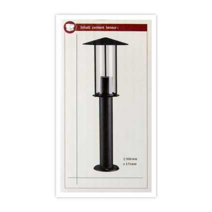 Paulmann 94397 - 1xE27/60W IP44 Utomhuslampa CLASSIC 230V