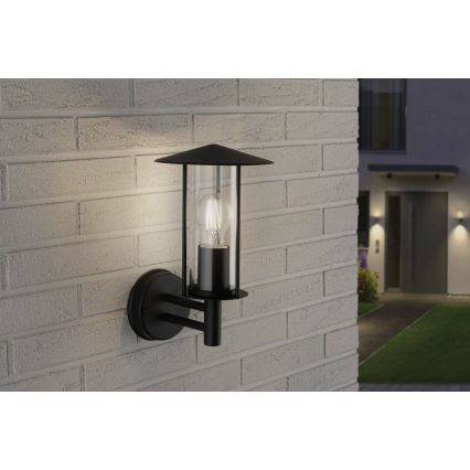 Paulmann 94398 - 1xE27/60W IP44 Vägglampa för utomhusbruk CLASSIC 230V