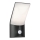 Paulmann 94402 - LED/10W IP44 Utomhus vägglampa med sensor ADYA 230V