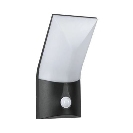 Paulmann 94402 - LED/10W IP44 Utomhus vägglampa med sensor ADYA 230V