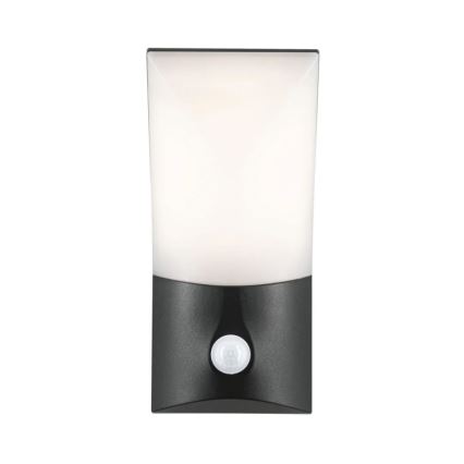 Paulmann 94402 - LED/10W IP44 Utomhus vägglampa med sensor ADYA 230V