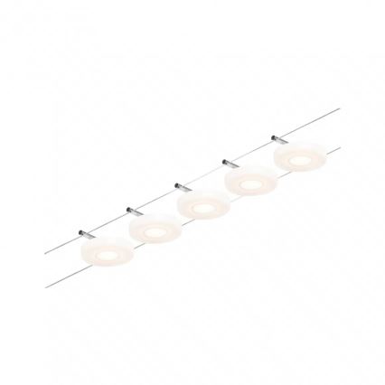 Paulmann 94426 - KIT 5xLED/4,5W Spotlight för system med snöre MAC 230V