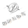 Paulmann 94436 - SET 5xGU5,3/10W Spotlights för kabelsystem CARDAN 230V matt krom