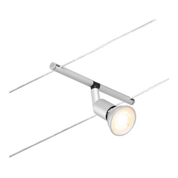 Paulmann 94443 - 1xGU5,3/10W Spotlight för skensystem SALT 12V matt krom