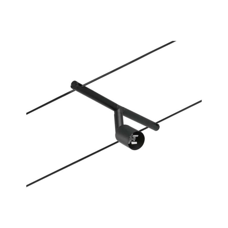 Paulmann 94446 - KIT 5xGU5,3/10W Spotlight för system med snöre SALT 230V svart