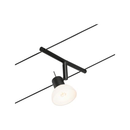 Paulmann 94450 - KIT 5xGU5,3/10W Spotlight för skensystem SHEELA 230V svart
