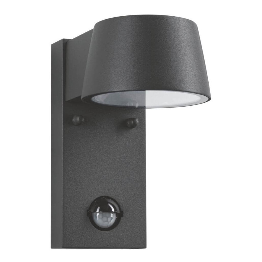 Paulmann 94453 - LED/6W IP44 Utomhus Väggbelysning med sensor CAPEA 230V