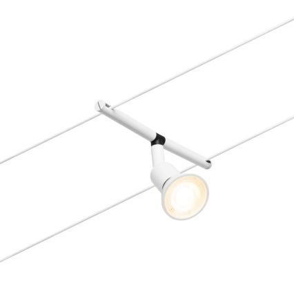 Paulmann 94458 - KIT 5xGU5,3/10W Spotlight för skensystem SALT 230V vit