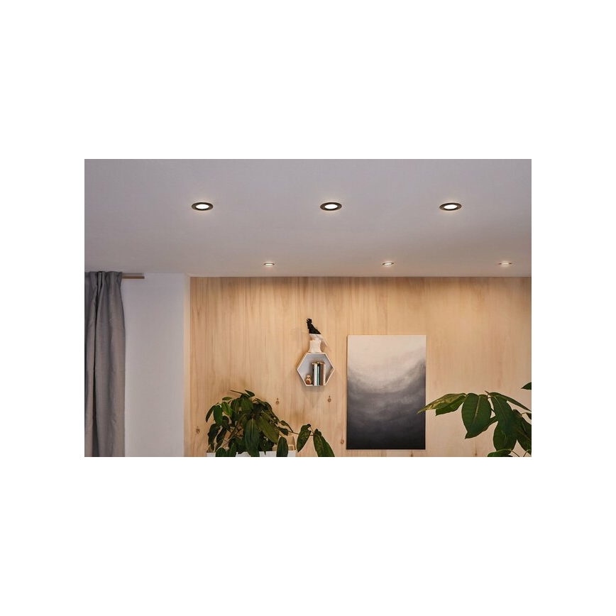 Paulmann 94471 - KIT 3xLED/6W IP23 Badrum infälld lampa NOVA 230V