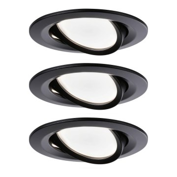 Paulmann 94472 - KIT 3xLED/6W IP23 Ljusreglerad bathroom upphängd taklampa NOVA 230V
