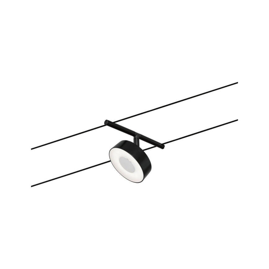 Paulmann 94479 - KIT 5xLED/5W Spotlight för skensystem CIRCLE 230V svart