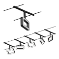 Paulmann 94485 - KIT 5xLED/4,8W Spotlight för skensystem FRAME 230V svart