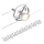 Paulmann 94490 - KIT 8xGU5,3/7,5W Spotlight för skensystem CARDAN 230V matt krom