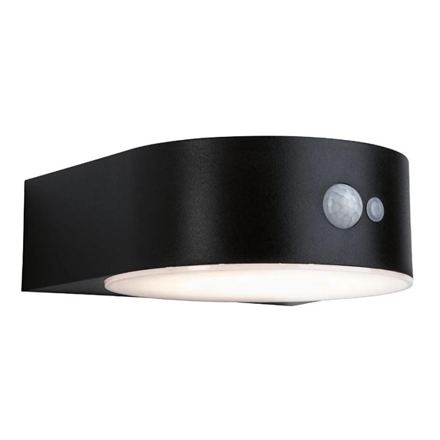 Paulmann 94570 - LED/5,5W IP44 Solcellsvägglampa med sensor EILEEN 3,7V