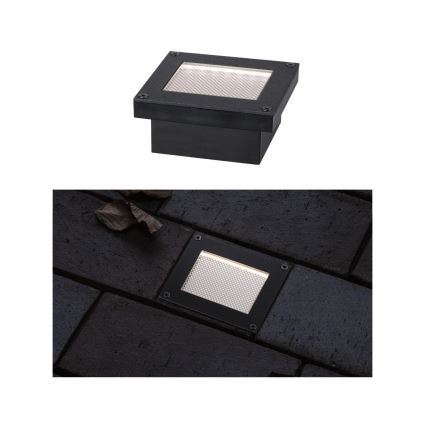 Paulmann 94578 - LED/0,1W IP67 Infälld solcellsbelysning DOMENIC 1,2V 1500 mAh