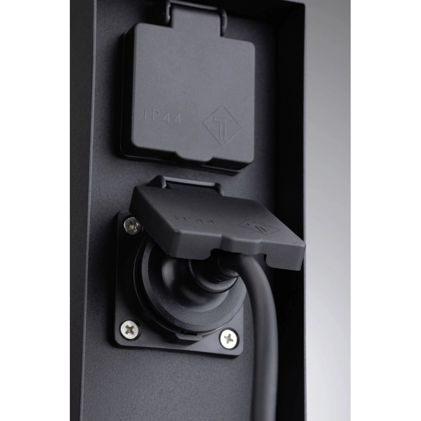 Paulmann 94657 - Kolumn med eluttag för utomhusbruk RIO 2Z SCHUKO 230V IP44