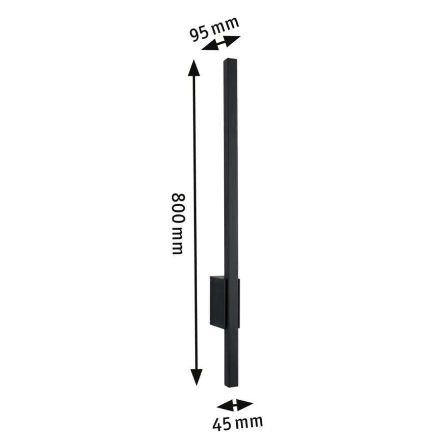 Paulmann 94742 - LED/11,5W IP44 Vägglampa för utomhusbruk STAN 230V