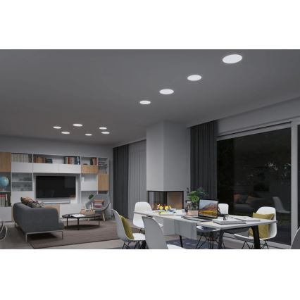 Paulmann 95386 - LED/15W IP44 Dimbar badrumsbelysning SMART VELUNA 230V