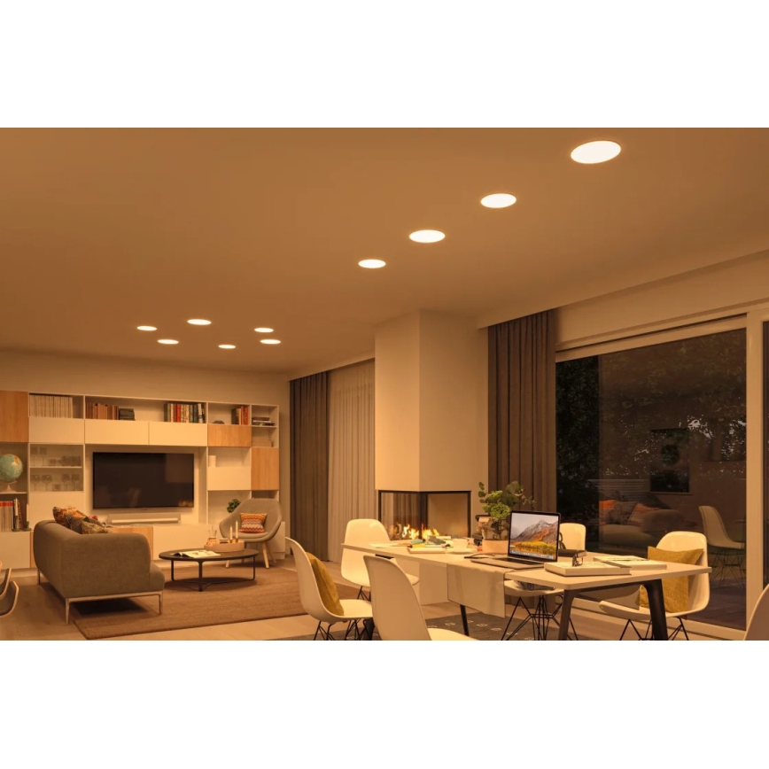 Paulmann 95386 - LED/15W IP44 Dimbar badrumsbelysning SMART VELUNA 230V