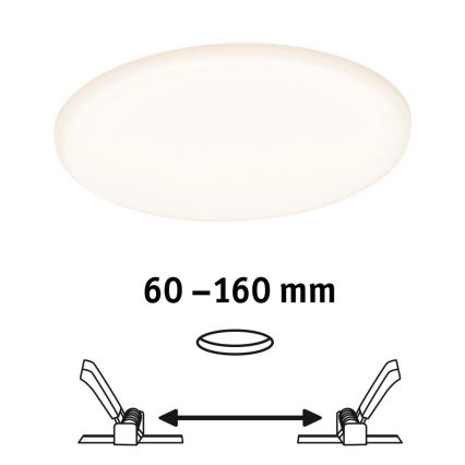Paulmann 95386 - LED/15W IP44 Dimbar badrumsbelysning SMART VELUNA 230V