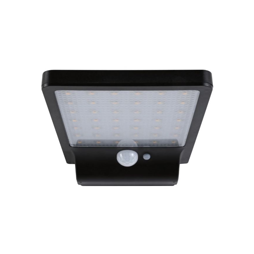 Paulmann 95393 - LED/4W IP44 Dimbar solcellsvägglampa med sensor SOLVEIG 3,7V