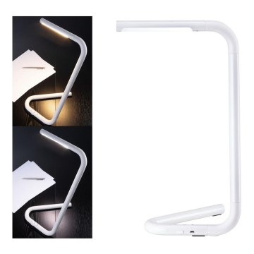 Paulmann 95423 - LED/4,5W Dimbar touch Bordslampa FLEXLINK 5V/USB 4400 mAh vit