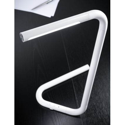 Paulmann 95423 - LED/4,5W Dimbar touch Bordslampa FLEXLINK 5V/USB 4400 mAh vit