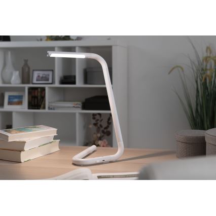 Paulmann 95423 - LED/4,5W Dimbar touch Bordslampa FLEXLINK 5V/USB 4400 mAh vit
