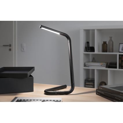 Paulmann 95424 - LED/4,5W Dimbart touchbordslampa FLEXLINK 5V/USB 4400 mAh svart