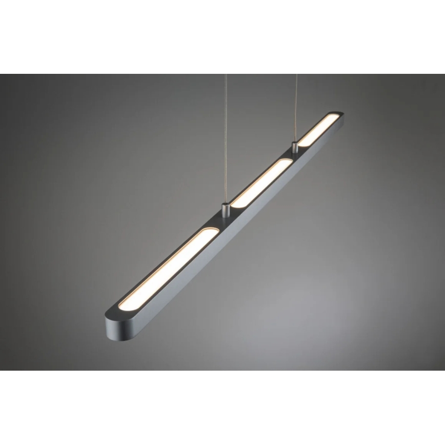 Paulmann 95578 - LED/40W Ljusreglerad ljuskrona på textilsladd URAIL LENTO 230V 2700-6500K