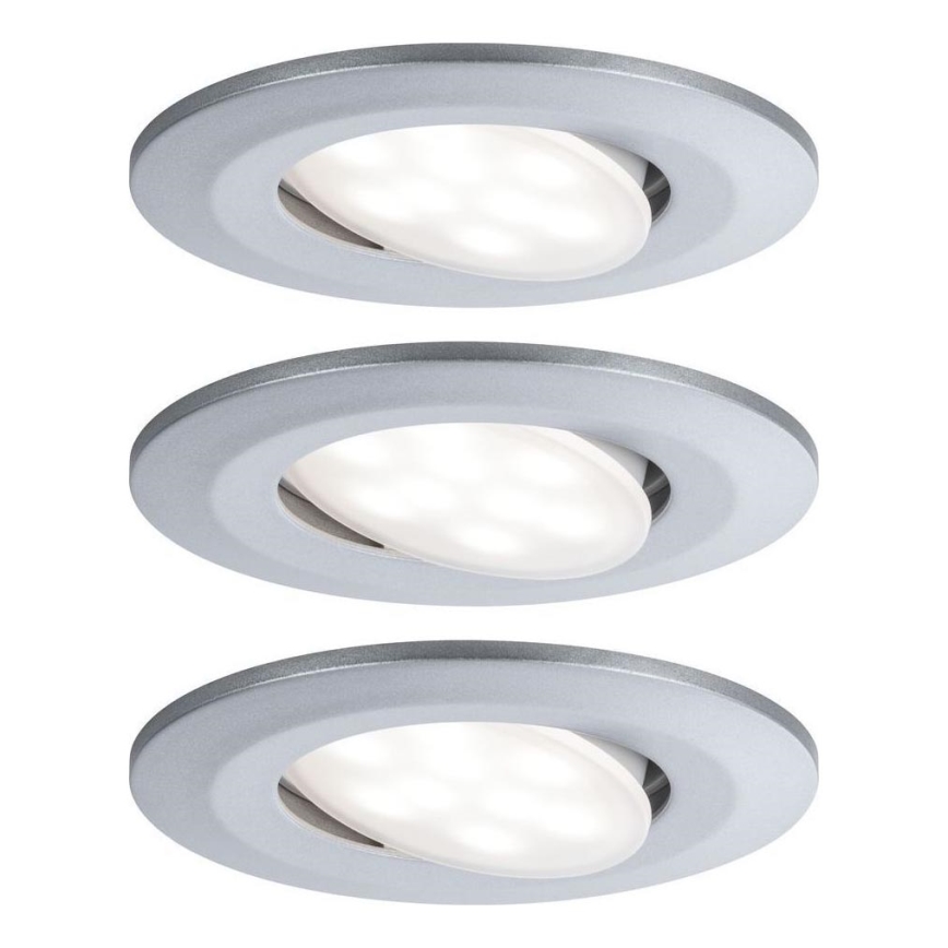 Paulmann 99933 - KIT 3x LED/5,2W IP65 Ljusreglerad hängande badrumslampa 230V